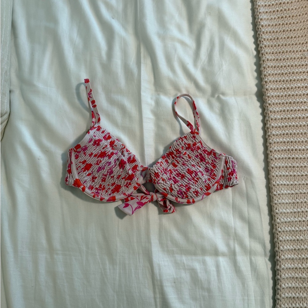 Blackbough Swim Floral Pink Underwire bikini top